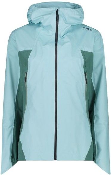 CMP - 2 Layer Jacket Fix Hood - Regenjas - Blauw - Waterdicht