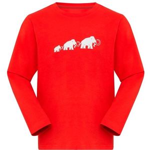 Mammut Kids Mammut Core Longsleeve Logo Longsleeve (Kinderen |rood)