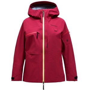 Peak Performance Womens Alpine GORE-TEX 3L Jacket Ski-jas (Dames |rood |waterdicht)