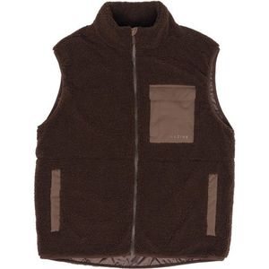 Mazine Padded Sherpa Vest Fleecebodywarmer (Heren |bruin)