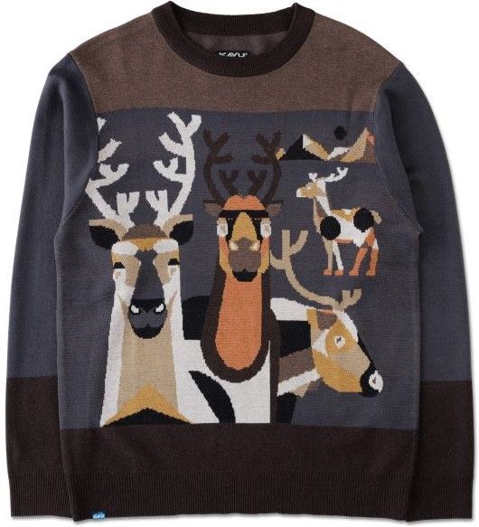 KAVU - Highline - Trui - Grijs