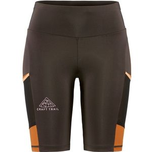 Craft Womens Pro Trail Short Tights Hardlooplegging (Dames |bruin/zwart)