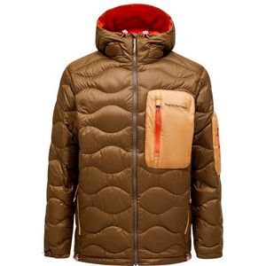 Peak Performance - Helium Utility Down Hood Jacket - Donsjas - Meadow Moss