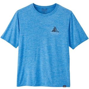 Patagonia Cap Cool Daily Graphic Shirt Lands Sportshirt (Heren |blauw)