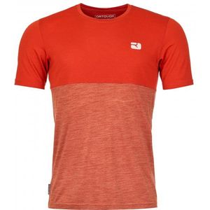 Ortovox 150 Cool Logo T-Shirt Merinoshirt (Heren |rood)