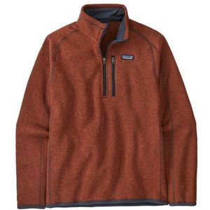 Patagonia Better Sweater 1/4 Zip Fleecetrui (Heren |bruin/rood)