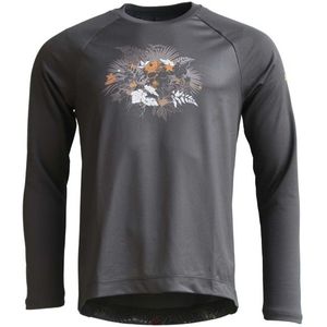 Zimtstern - Braapz Shirt Print L/S - Fietsshirt - Grijs
