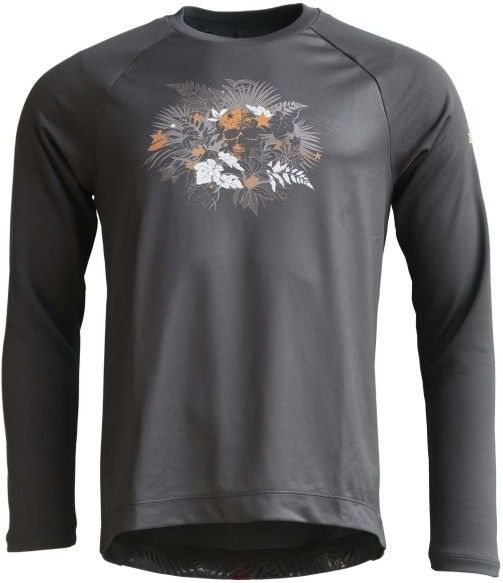 Zimtstern - Braapz Shirt Print L/S - Fietsshirt - Grijs