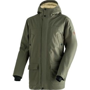 Heren - Outdoor-Jack - Mosgroen - 100% Polyester - Wind/Waterdicht