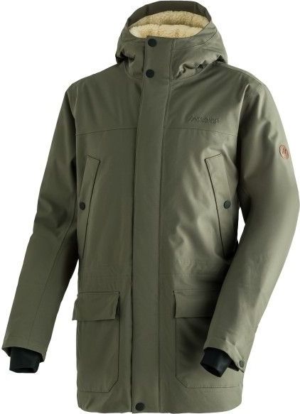 Heren - Outdoor-Jack - Mosgroen - 100% Polyester - Wind/Waterdicht