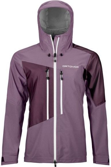Ortovox - Westalpen 3L Jacket - Regenjas - Purper - Waterdicht