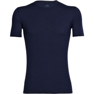 Icebreaker Anatomica S/S Crewe Merino-ondergoed (Heren |blauw)