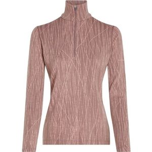 Icebreaker - Merino 260 Tech Vertex Delta Lines AOP - Lange Mouwen Basislaag