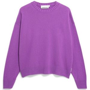 ARMEDANGELS - Trui - Lila - Kasjmier - Wijde Pasvorm - Lange Mouw