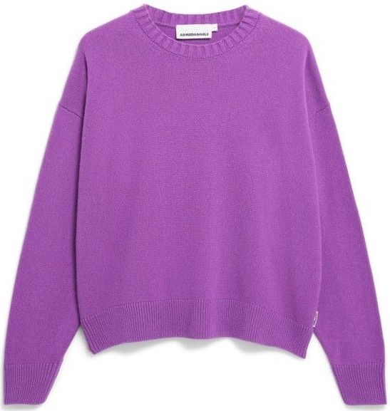 ARMEDANGELS - Trui - Lila - Kasjmier - Wijde Pasvorm - Lange Mouw