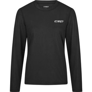 CEP Womens Run Shirt L/S 50 Hardloopshirt (Dames |zwart)