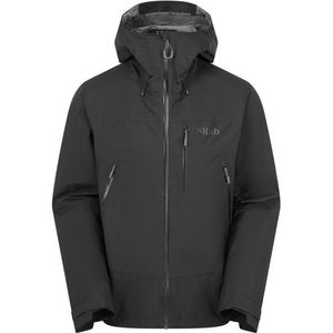 Rab - Downpour Mountain Jacket - Regenjas - Grijs/Zwart - Waterdicht