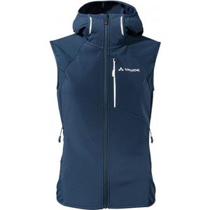 Vaude Womens Larice Vest II Softshellbodywarmer (Dames |blauw)