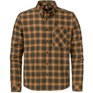Schöffel - Urban Shirt Style Kleion - Outdooroverhemd - Bruin - Lange Mouwen - Regular Fit