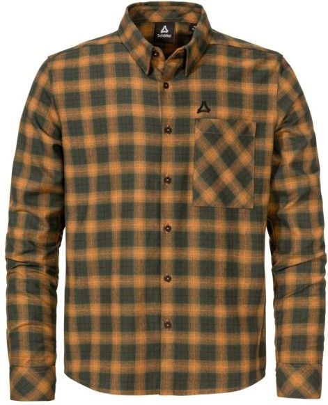 Schöffel - Urban Shirt Style Kleion - Outdooroverhemd - Bruin - Lange Mouwen - Regular Fit