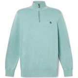 Timberland - Williams River Cotton YD 1/4 Zip - Sweater - Turkoois