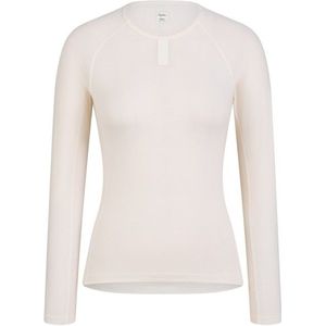 Rapha Womens Merino Base Layer Long Sleeve Merino-ondergoed (Dames |wit)