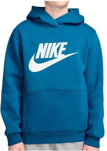 Nike Sportswear Sweatshirt 'CLUB FLC'  petrol / wit