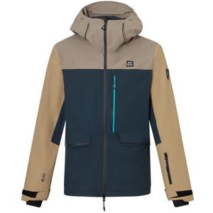 Rehall Arvon Ski-jas (blauw/beige |waterdicht)