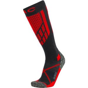 PAC Womens SK 62 Merino Technical Pro Skisokken (Dames |rood)