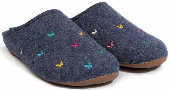 Haflinger - Pantoffels - Blauw