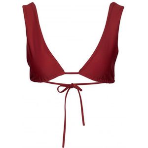 PURA clothing Womens Darya Bikinitop (Dames |rood)