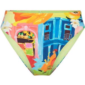 Seafolly Womens Sea Dive High Rise Pant Bikinibroekje (Dames |meerkleurig)