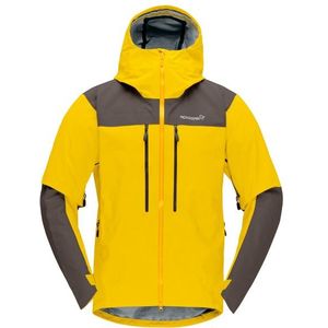 Norrona - Trollveggen GORE-TEX Pro Light Jacket - Regenjas - Geel - Waterdicht