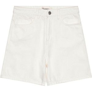 KnowledgeCotton Apparel Womens Gale 5-Pocket Shorts Short (Dames |wit)