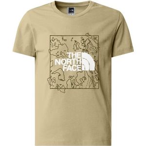 The North Face Youths New S/S Graphic Tee T-shirt (Kinderen |beige)
