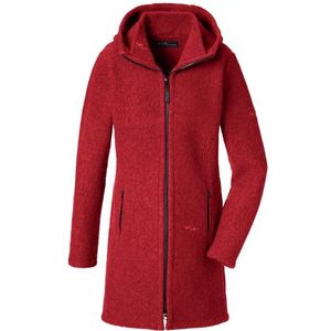 Mufflon Womens Rika Lange jas (Dames |rood)