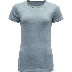 Devold Breeze Woman T-Shirt Merino-ondergoed (Dames |grijs)