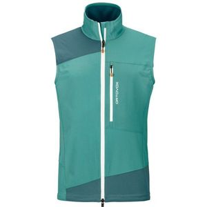 Ortovox Pala Light Vest Softshellbodywarmer (Heren |turkoois)