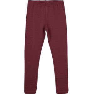 Minymo Kids Leggings Sweat Legging (Kinderen |rood)