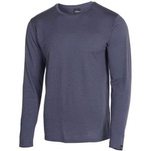 Ivanhoe of Sweden Underwool Merino Male L/S Merinoshirt (Heren |blauw)