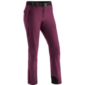Maier Sports Womens Tech Pants Alpine broek (Dames |purper)