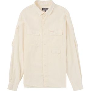 Amundsen Sports Womens Travellers Linen Shirt Blouse (Dames |beige)