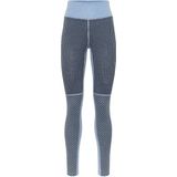 Kari Traa - Smekker High Waist Pants - Merino-ondergoed - Blauw/Grijs
