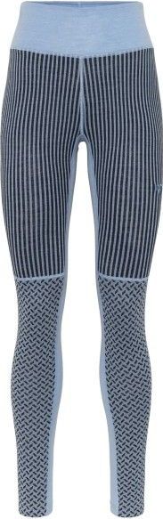 Kari Traa - Smekker High Waist Pants - Merino-ondergoed - Blauw/Grijs