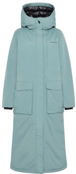 Didriksons - Leya Parka 4 - Lange Jas - Turkoois - Waterdicht