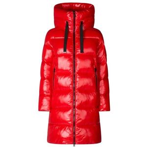 Save the Duck Womens Isabel Lange jas (Dames |rood)