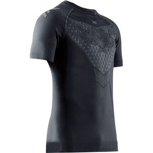 X-Bionic Twyce Run Shirt S/S Hardloopshirt (Heren |blauw/zwart)