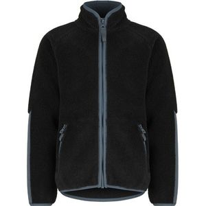 Stoic Kids MerinoHighPile357 VallsboSt Jacket Fleecevest (Kinderen |zwart)
