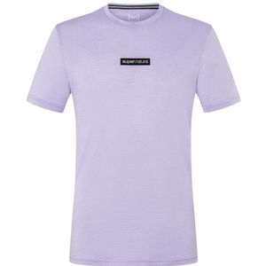 supernatural New School Tee Merinoshirt (Heren |purper)