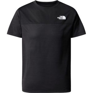 The North Face Boys S/S Never Stop Tee Sportshirt (Kinderen |zwart)